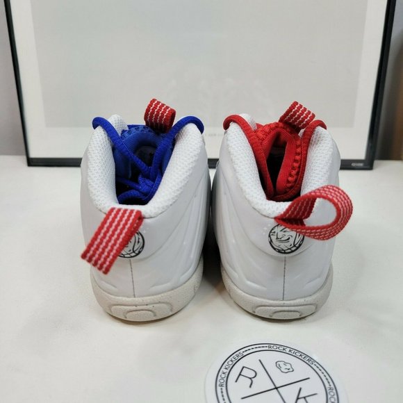 Nike Little Posite One (TD) USA Moon Photon Dust - Picture 3 of 4